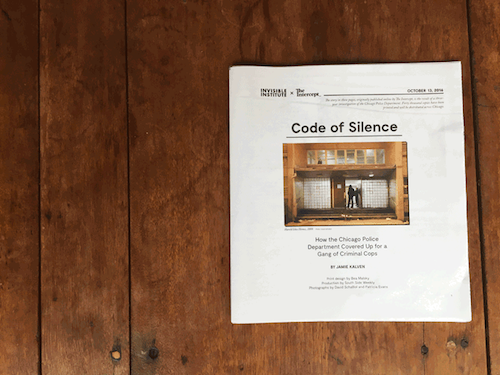 The cover of Code of Silence